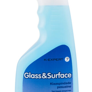 K-EXPERT 7 GLASS&SURFACE klaasipindade pesuaine 750ml pihustipudelis