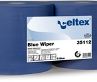 Celtex Blue Wiper tööstuslik käterätik, 100% tselluloos, 2 kihti, sinine, 291m rullis.