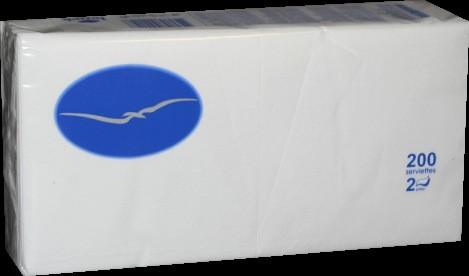 Salvrätt 24x24 2x VALGE 200tk/pk