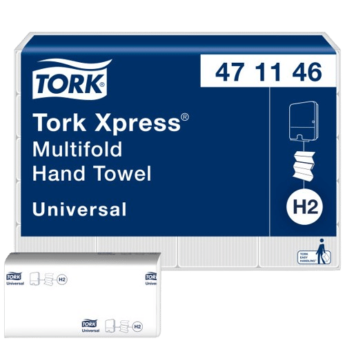 Tork Xpress Multifold Univ lehträtik 2x 190 lehte pakkis