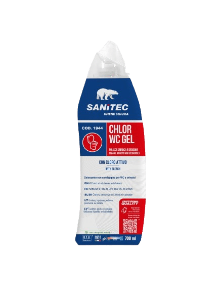 Sanitec Chlor WC Gel sanitaarruumide puhastusaine 700ml