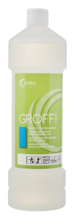 Groffi – Võimas põhipesu- ja rasvaeemaldusaine 1L