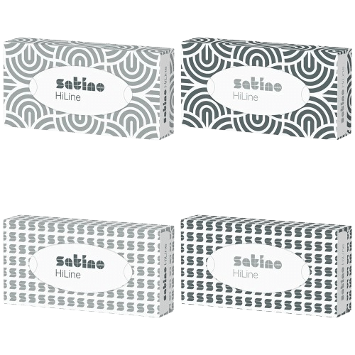 Satino Prestige Supersoft, ökomärgisega 2-kihilised kosmeetilised salvrätikud, 100 tk
