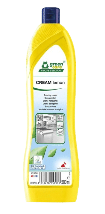 CREAM Lemon 500ml – Ökoloogiline küürimispasta kõvadele pindadele