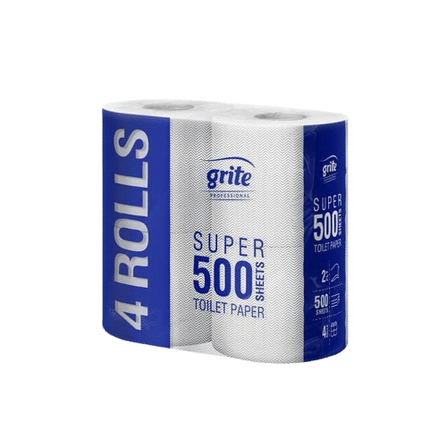 Tualettpaber Grite Super Mini 500 2x 50m rullis 4 rll/pk