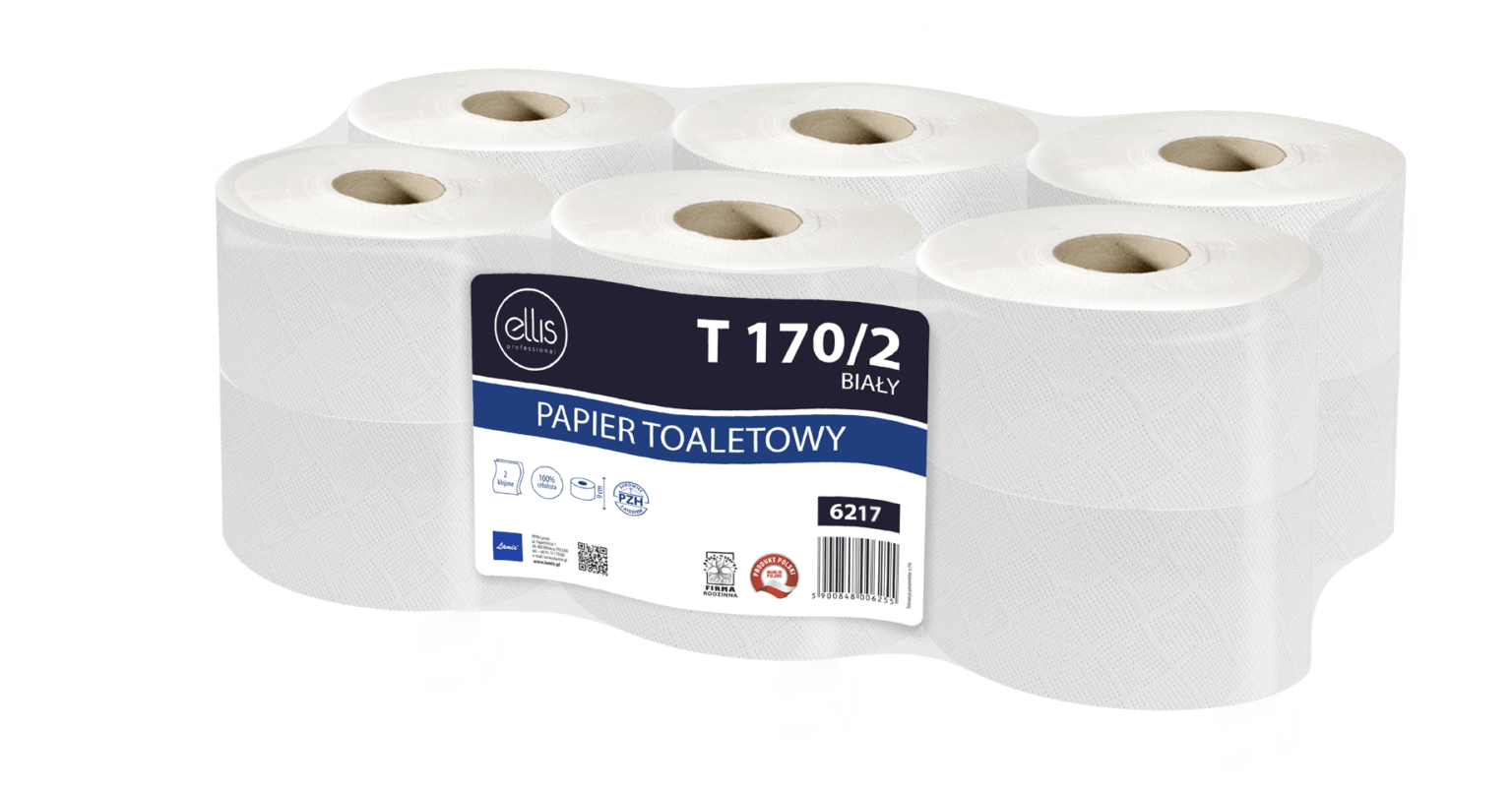 UUS TOODE: T ELLIS PROFESSIONAL Mini Jumbo tualettpaber